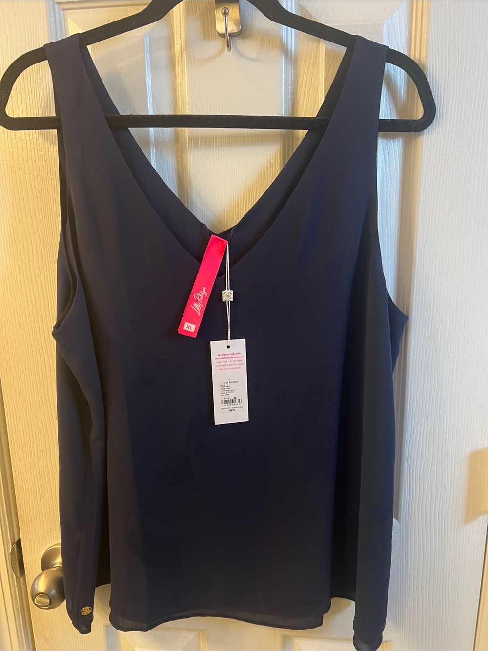 NWT!! Lilly Pulitzer Florin Straight Hem Tank XL
